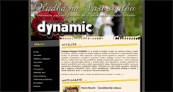 Desktop Screenshot of dynamic-agency.cz